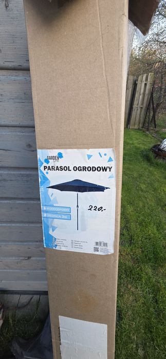 Parasol ogrodowy 3m zielony