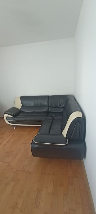 Sofa narożna skórzana
