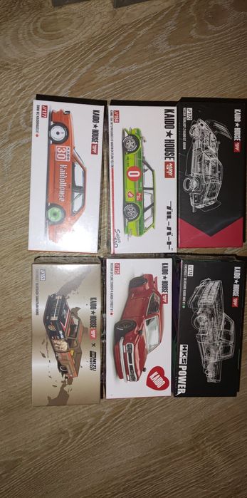 Mini GT bbr kaido house  novos e Selados