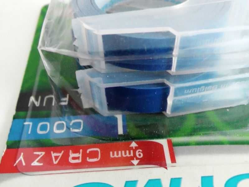 Taśma Etykiety do Wytłaczarki 3D DYMO OMEGA 3D 9mm 2 rolki