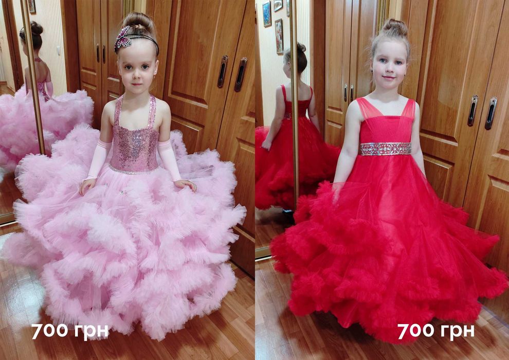 ПРОКАТ! Дитячі святкові сукні на випускний з садочку та фотосесії!