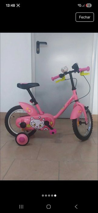 Bicicleta de criança em ótimo estado