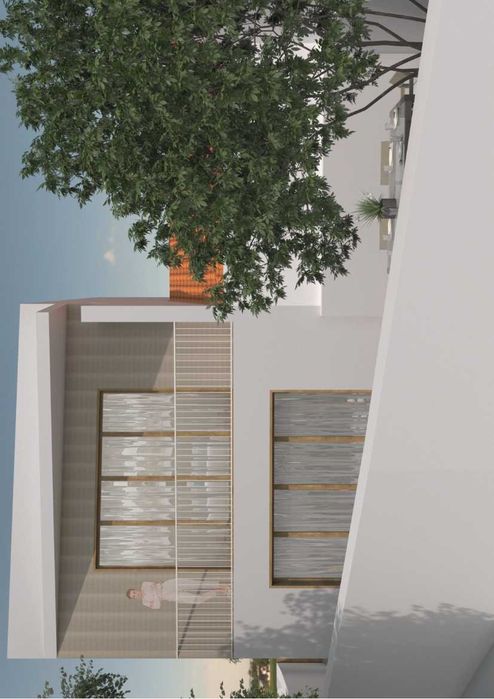 Terreno com projeto aprovado para construção de moradia T3 no campo
