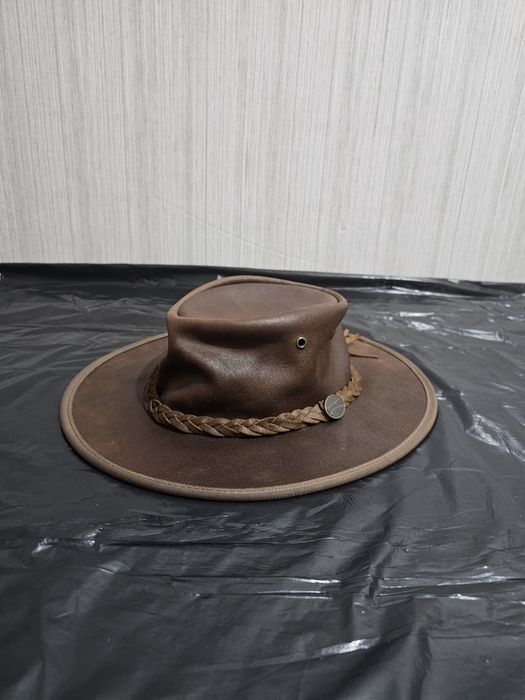 Шкіряний капелюх BARMAX HATS  Sguashy