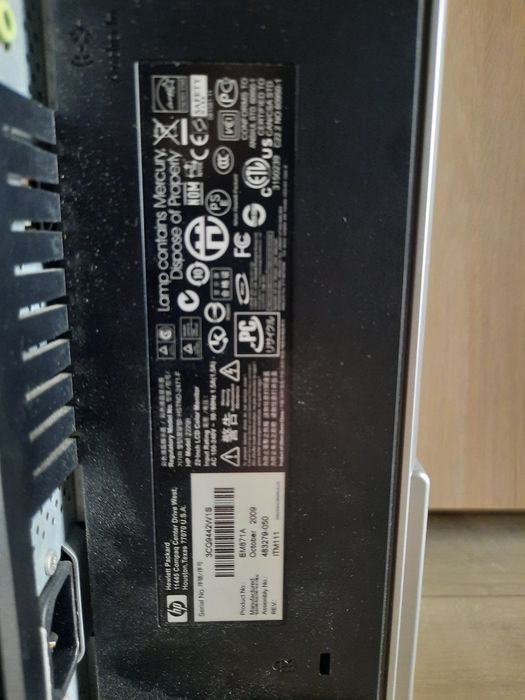 Monitor HP 2229h