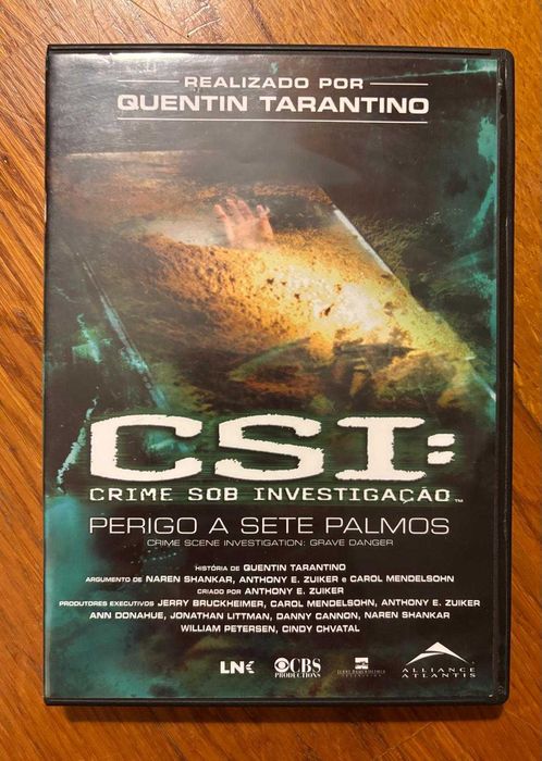 DVD CSI: Perigo a sete palmos