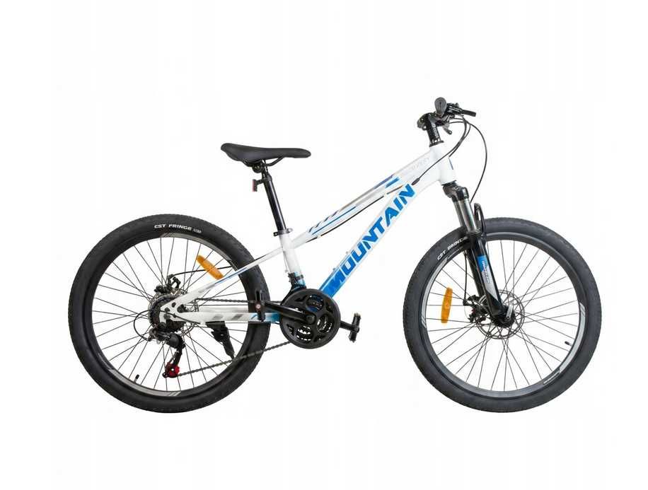 ROWER GÓRSKI MTB  24 RAMA 11" aluminiowa shimano