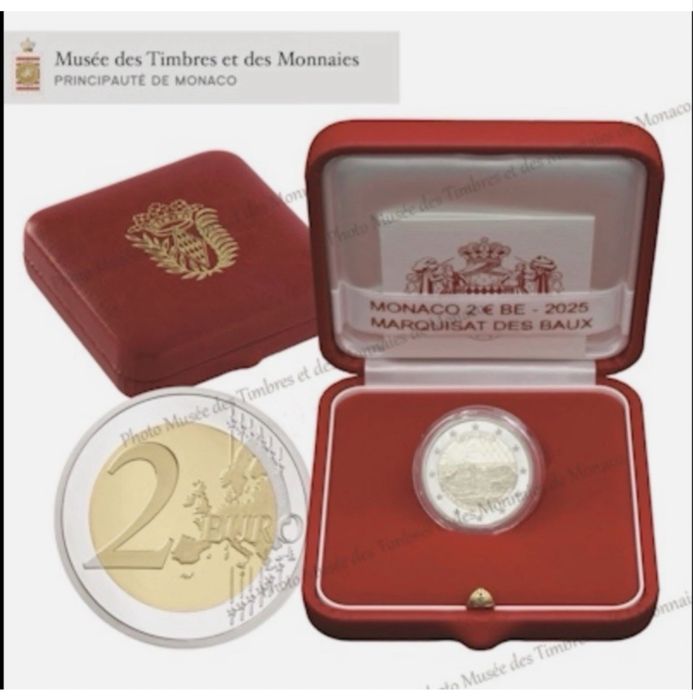 Moeda 2€ Monaco 2025