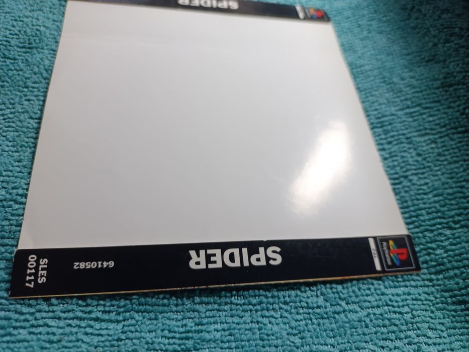 Ps1 PSX Spider psone PlayStation 1 Okładka Tylnia