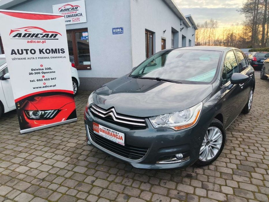 Citroën C4 1.6 E-HDi # Exclusive # Automat # Masaże # PDC # Serwis # GWARANCJA !!