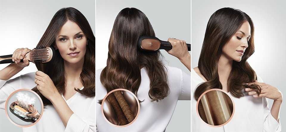 Escova de tratamento Capilar Rowenta