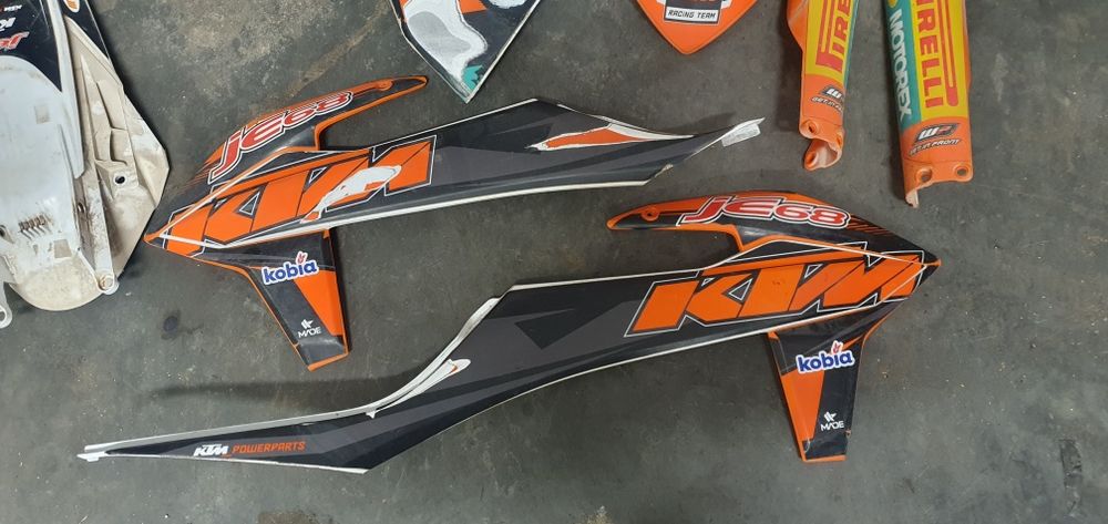 Komplet Plastików Ktm Sx 125 sx 150 sxf 250 sxf 450 Błotnik boczek bok