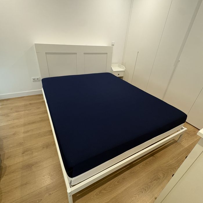 Ikea cama + cabeceira e colchao koala rest