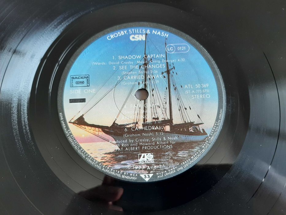 Crosby, Stills & Nash - CSN - França - Vinil LP