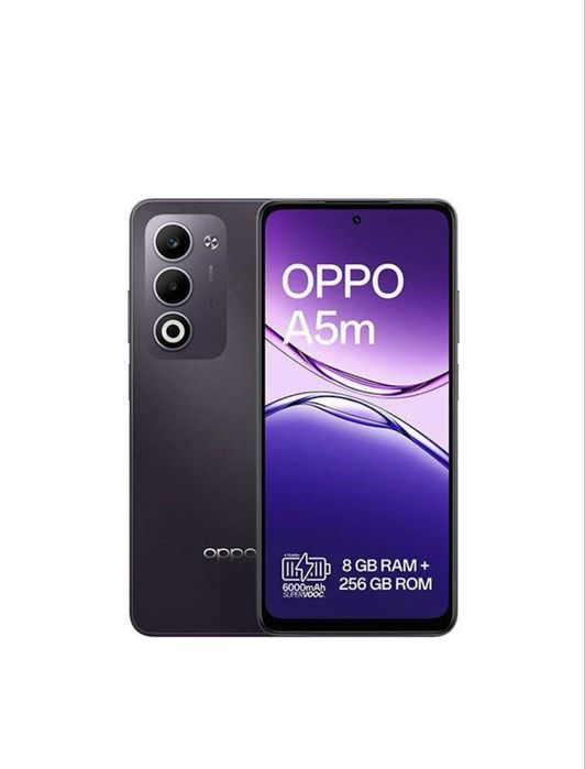 Smartphone OPPO A5m - Caixa Lacrada - 8 GB- 256 GB - Preto Nébula