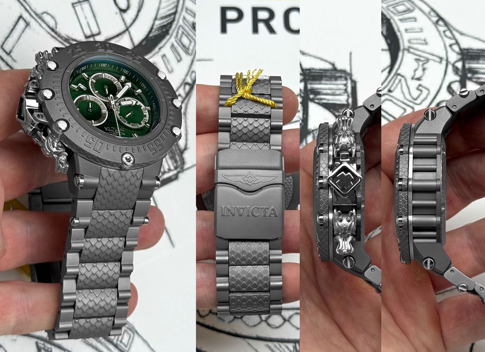 Годинник Invicta 48192 Subaqua Noma VII Swiss 52 mm. Titanium 200 MT.