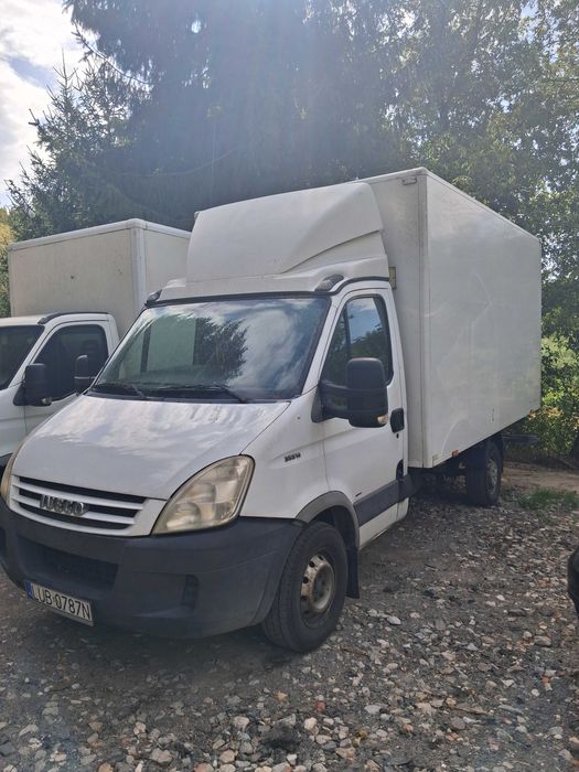 Iveco kontener winda uszkodzony