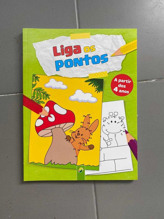 Livros Educativos de Desenhar e Pintar