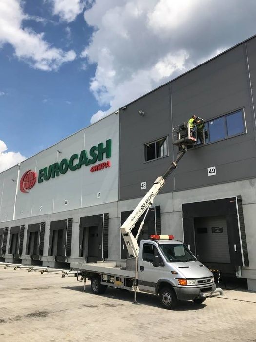 Zwyżka, Podnośniki koszowe Wynajem! Do 35m. Na terenie całego Śląska!