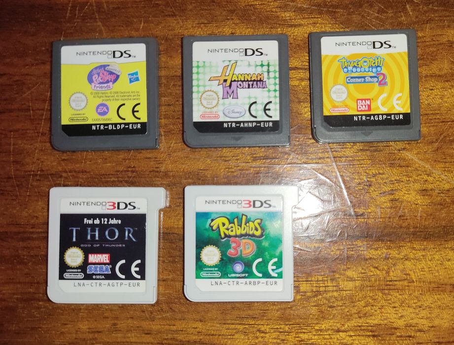 Картреджы для Nintendo 3ds/ds