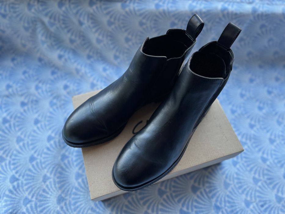 Шкіряні черевики Clarks