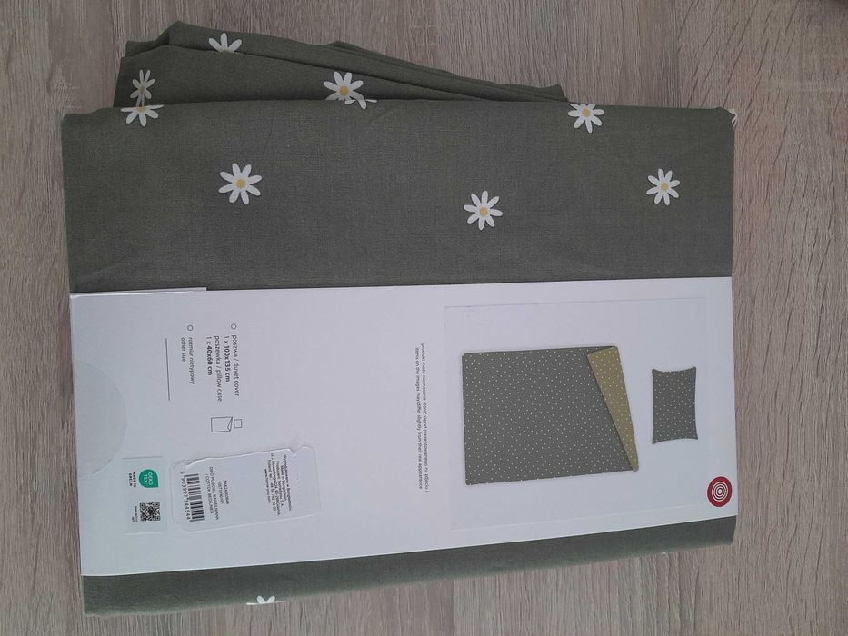 Komplet bawełnianej pościeli dziecięcej 100x135