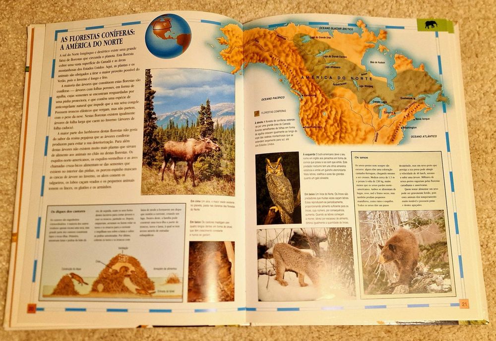 Atlas Juvenil dos animais - David Lambert,  Livro Juvenil, didático