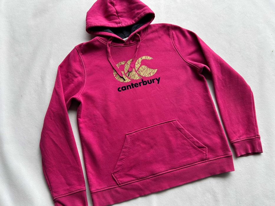 Canterbury _ Różowa bluza z kapturem L