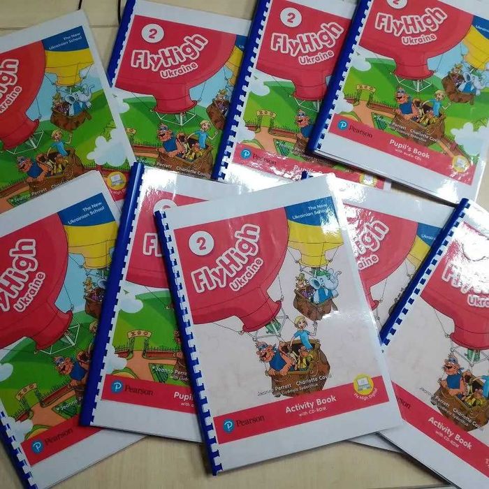 Fly High 2 Ukraine - англійська мова для дітей
