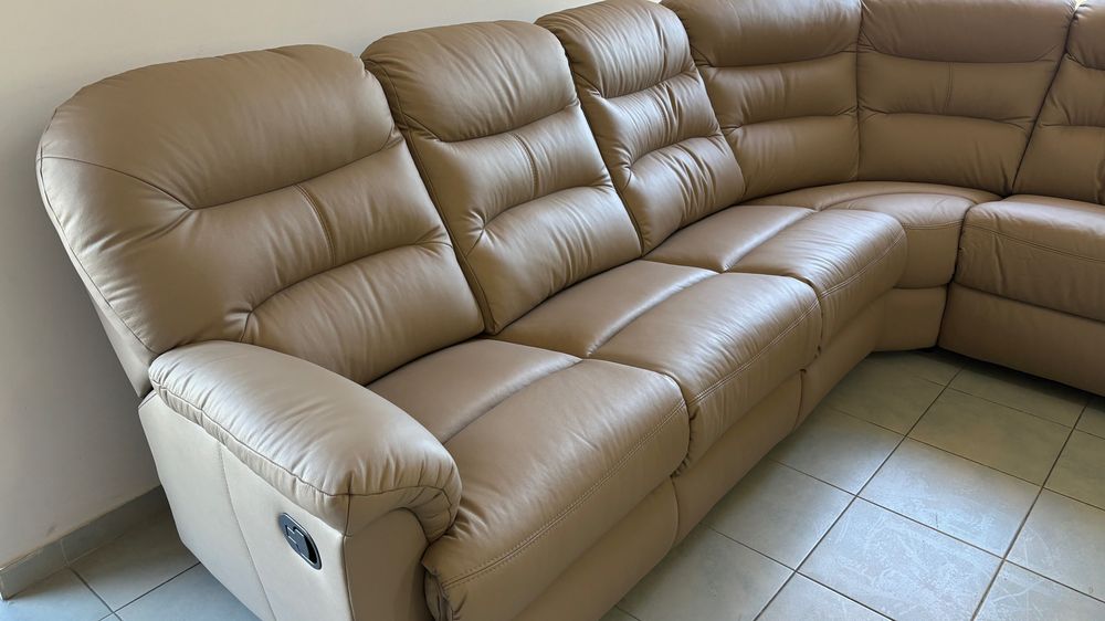 Naroznik wypoczynkowy skorzany MIJAS