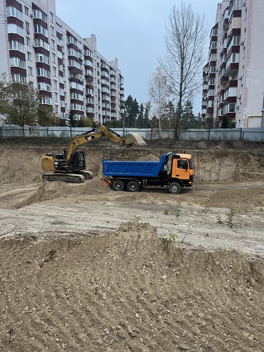 Котловани, земляні роботи, ставки