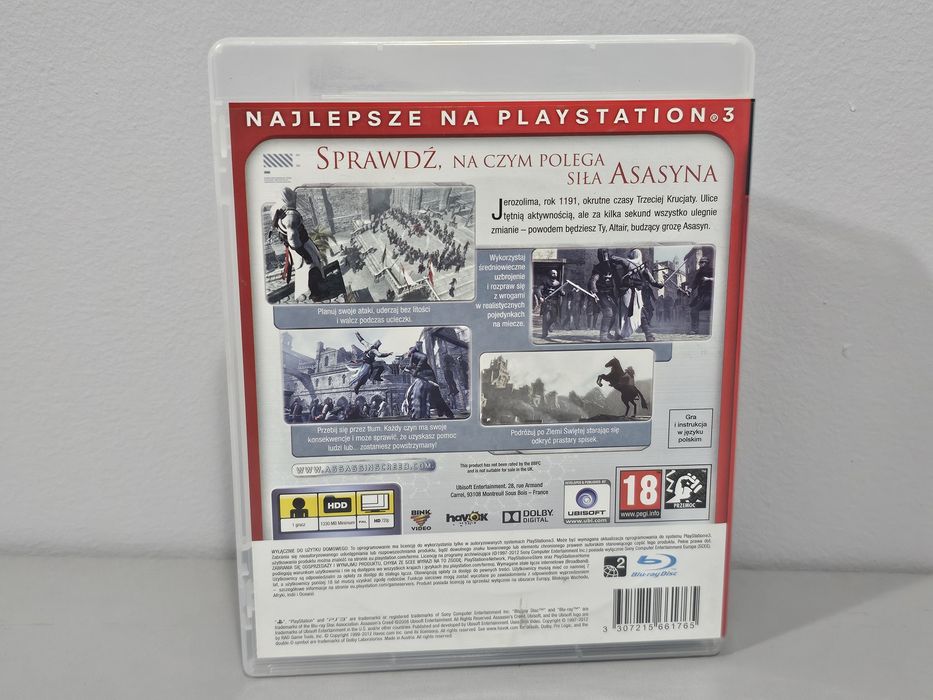 Gra Ps3 Assassins Creed dubbing polski