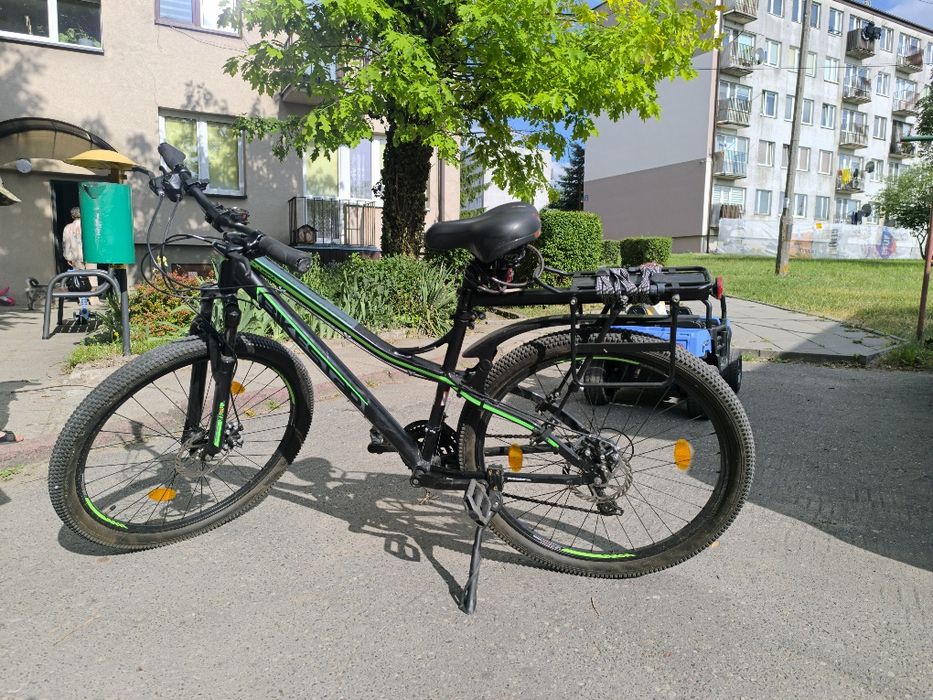 Rower sportowy/młodzieżowy – świetny stan, doinwestowany! + gratisy