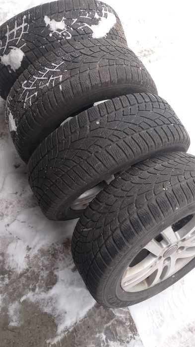 Sprzedam opony zimowe z felgami 16 cali 5x112