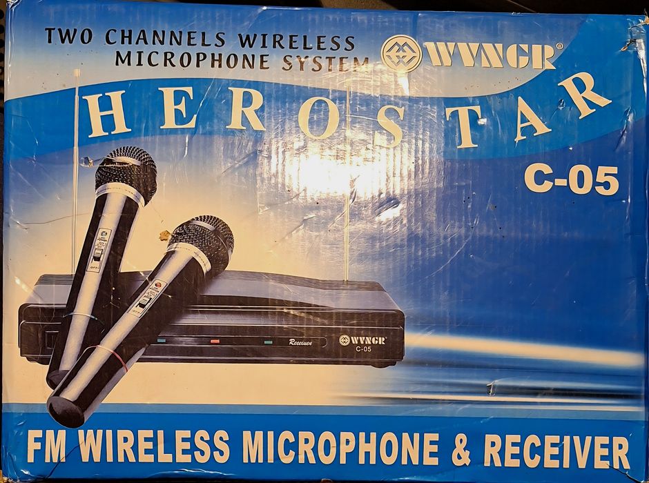 Mikrofon bezprzewodowy. Herostar C-05
