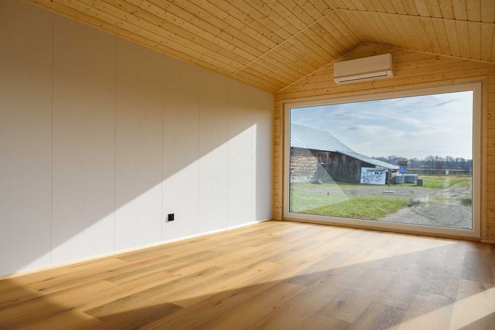 Domek Modułowy 35m² - Mobilny, Drewniany, Całoroczny, Na Zgłoszenie