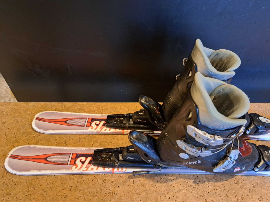 Komplet narty Pale Slalom 120 cm + buty Tecnica 35 - 36