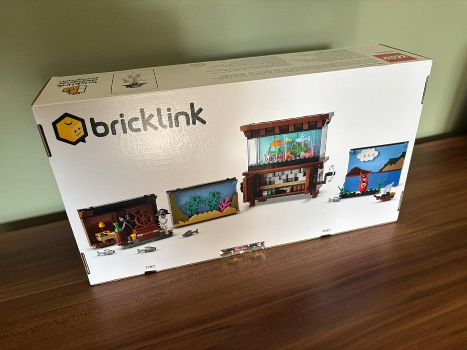 LEGO BrickLink 910015 - Nakręcone akwarium