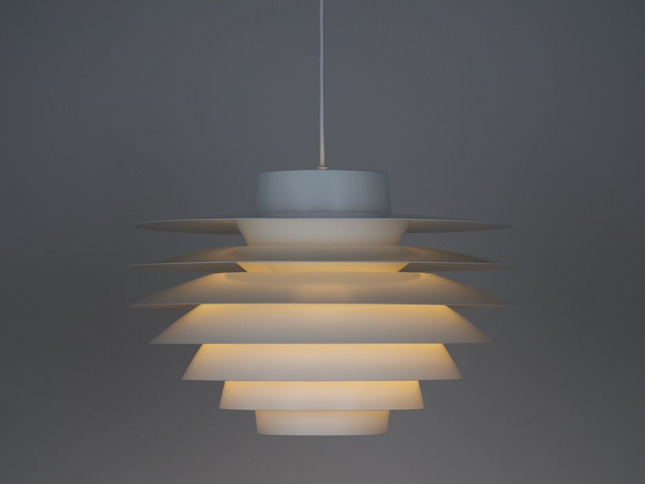 Duńska vintage lampa Verona proj. Svend Middelboe, Lyfa, 1962