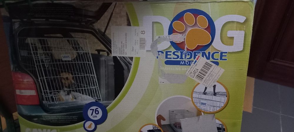 Transportes ou residência de cães ou gatos.