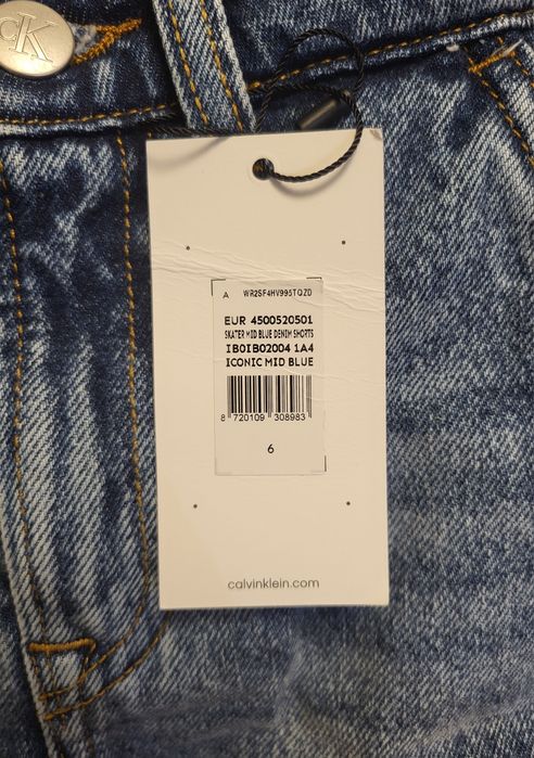 *Nowe z metką* Spodenki Calvin Klein dla chłopca rozm. 6 (116cm)