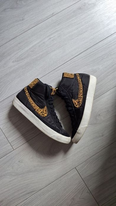 Nike Blazer Mid Leopard Print — кеды Nike Blazer с леопардовым принтом.