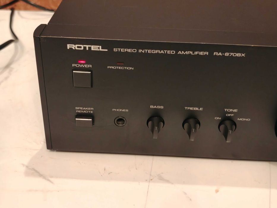 ROTEL RA-870BX ! Potężny wzmacniacz stereo ! Flagowy model ! Unikat