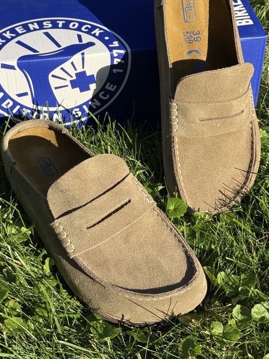 Замшеві шльопанці   Мюлі клоги біркеншток birkenstock naples