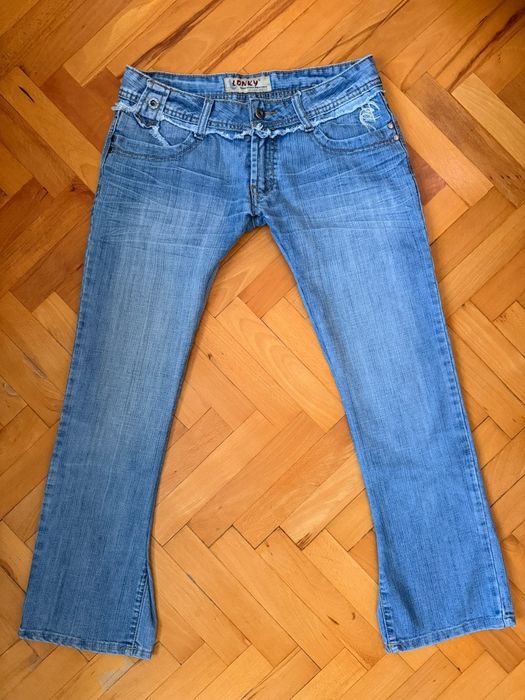 Śliczne modne jeansy, firmy Lonky