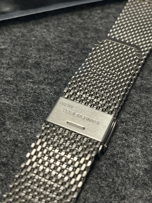 Bracelete Mesh metalica relogio Strapcode