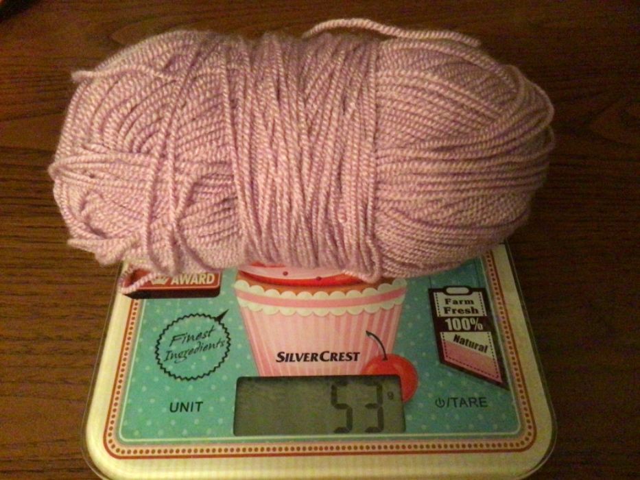 Włóczka anilana liliowa