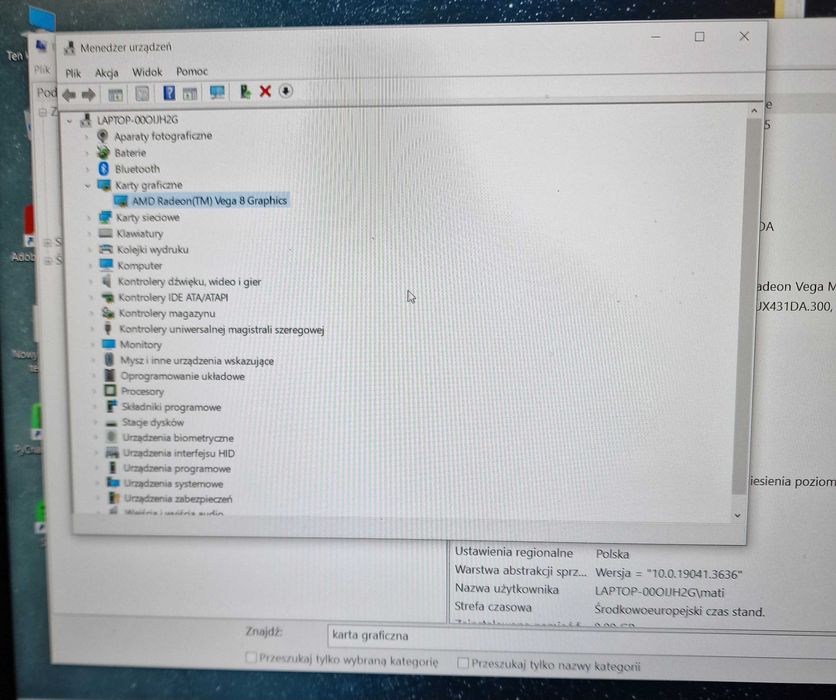 Laptop Asus ZenBook 14 UM431D 14 " AMD Ryzen 5 8 GB / 512