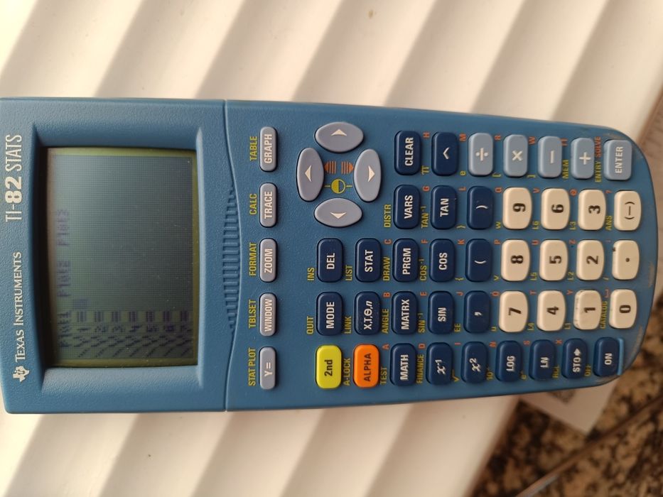 Calculadora gráfica TI 82 stats