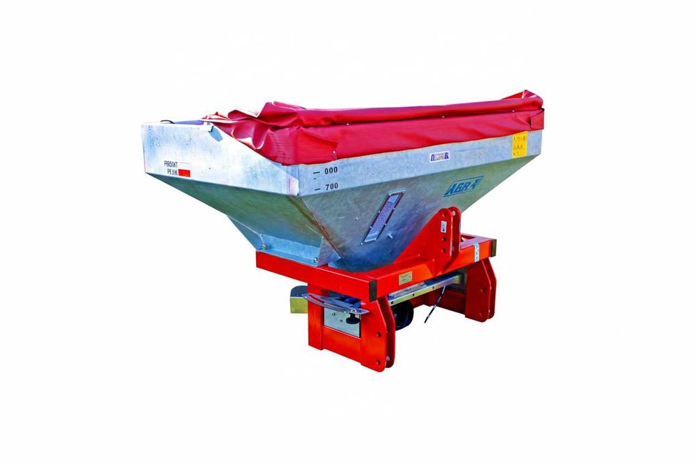 NOWY Rozsiewacz 1000L Rozsiewacz nawozu dwutarczowy ABRA nie STRUMYK